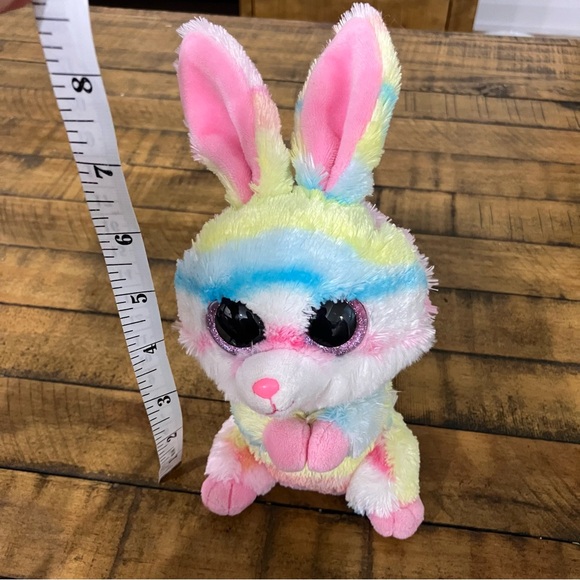 3/$18 - TY Beanie Boos | Lollipop the easter rabbit stuffed animal - Picture 7 of 7
